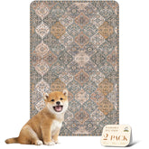 Almohadilla lavable nunubaby en color marrón para perros, protege su suelo y aporta estilo.