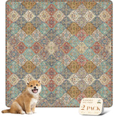 Almohadilla nunubaby crema multicolor para perros, resistente y absorbente para protección de suelos.