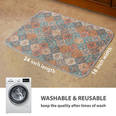 Nunubaby pee pad resistente al agua protege pisos y muebles.