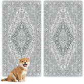 nunubaby tapete higienico perro gris geo 24x48 protege suelos.