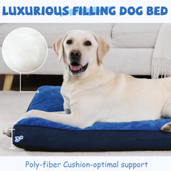 NUPIDA Cama jaula perro base antideslizante mantiene la cama fija.