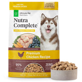 Nutra Complete empaque de pollo liofilizado en 3 libras para perros