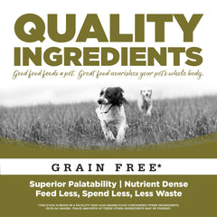 NutriSource comida para perros en plato, lista para servir en casa.