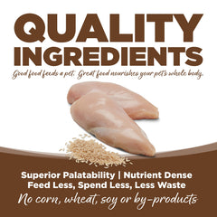 NutriSource Pure Vita empaque almacenable a temperatura ambiente para mayor comodidad