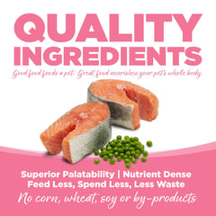 Proteína única de salmón de NutriSource Pure Vita para sensibilidades
