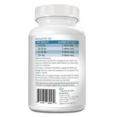 Nutrition Strength tabletas masticables cognitivas para perros, sabor agradable para uso diario