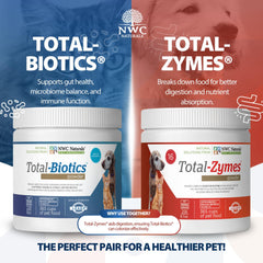 NWC Naturals prebióticos que acompañan probióticos para la salud intestinal.