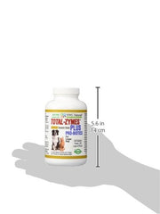 Envase Total-Zymes Plus, tabletas masticables, uso diario conveniente.