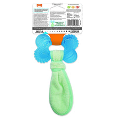 Dos juguetes Chill n Chew enfriados para cachorros, estimulan masticación saludable