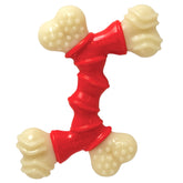 Nylabone Doble Hueso Potencia, dos extremos para masticación más larga.