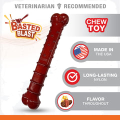 Nylabone durabilidad para masticadores agresivos y exigentes.
