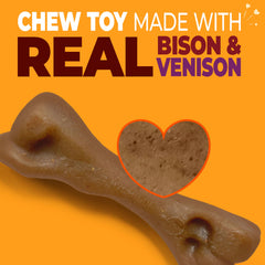 Nylabone forma de hueso auténtico: masticación limpia y segura.