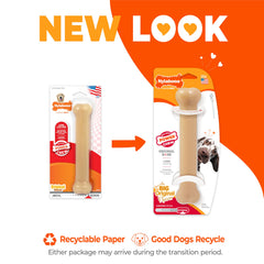 Nylabone Material resistente para perros agresivos, mayor durabilidad durante mordidas.