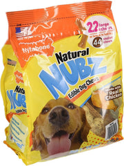 Nylabone Nubz masticables para perros, empaque de 66 piezas para entretenimiento.