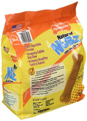 Nylabone Natural Nubz para perros medianos, masticación intensa y aliento más fresco.
