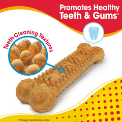 Nylabone Nubz Bursts mordedor en mano, fomenta entretenimiento seguro para perros grandes.