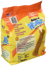 Nylabone Nubz masticables naturales para perros, empaque de 2 bolsas, 22 piezas grandes cada una para limpieza dental.