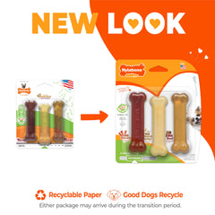 Nylabone Original Flexi Bone: adecuado para perros pequeños, tamaño ideal para bocas pequeñas