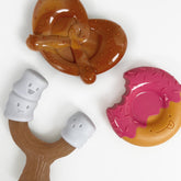 Nylabone Power Chew donut toy bacon glazed para entretenimiento y cuidado dental