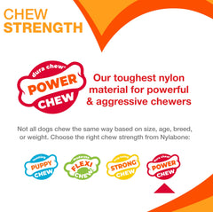 Nylabone Power Chew: hábitos masticacion saludable que redirigen conductas destructivas.