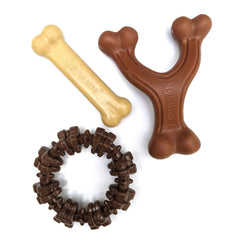 Nylabone Power Chew: juguete dientes fuertes para perros pequeños, ideal para masticación duradera.