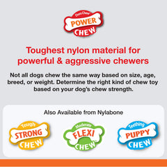 Nylabone Power Chew: texturas múltiples estimulan la masticación