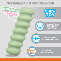Nylabone sabor mantequilla de maní, palo para cachorros.