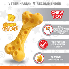Nylabone Texturas con surcos y nodulos para masticación constante