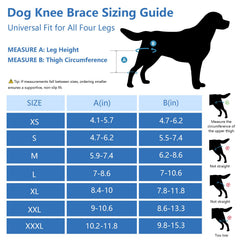Nylvian Dog Knee Brace con ajuste trasero para movimiento cómodo.