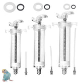 Jeringa OBANGONG de 50 ml para aves, control preciso de dosis para lactancia