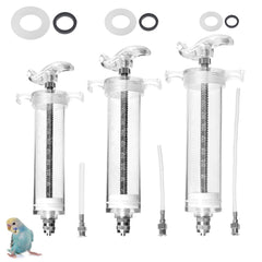 Jeringa OBANGONG de 50 ml para aves, control preciso de dosis para lactancia