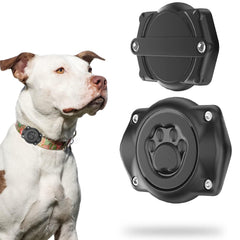 Odokele AirTag portador para perro, resistente y apto para paseos seguros.
