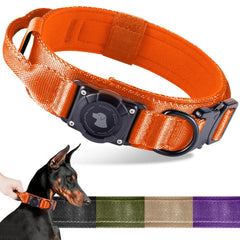 Collar Odokele con AirTag y protección impermeable para paseos bajo lluvia
