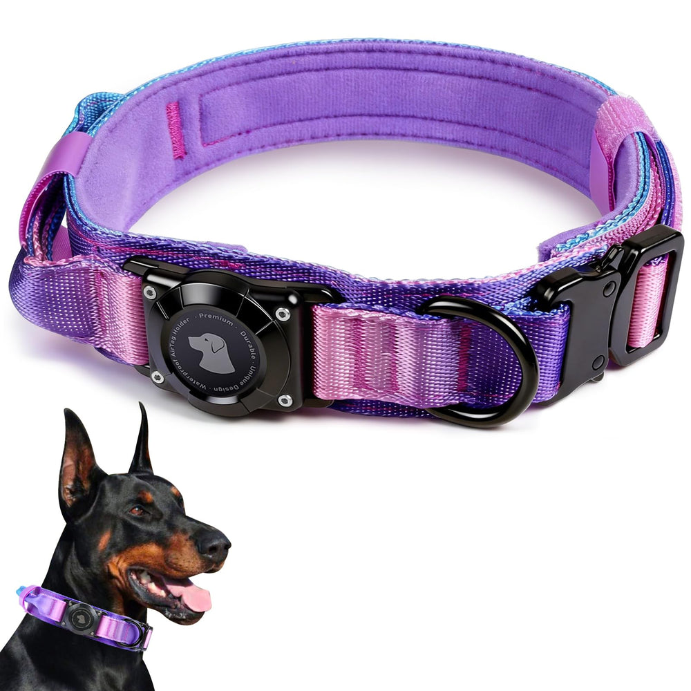 Odokele collar con AirTag, soporte seguro para paseos y aventuras.