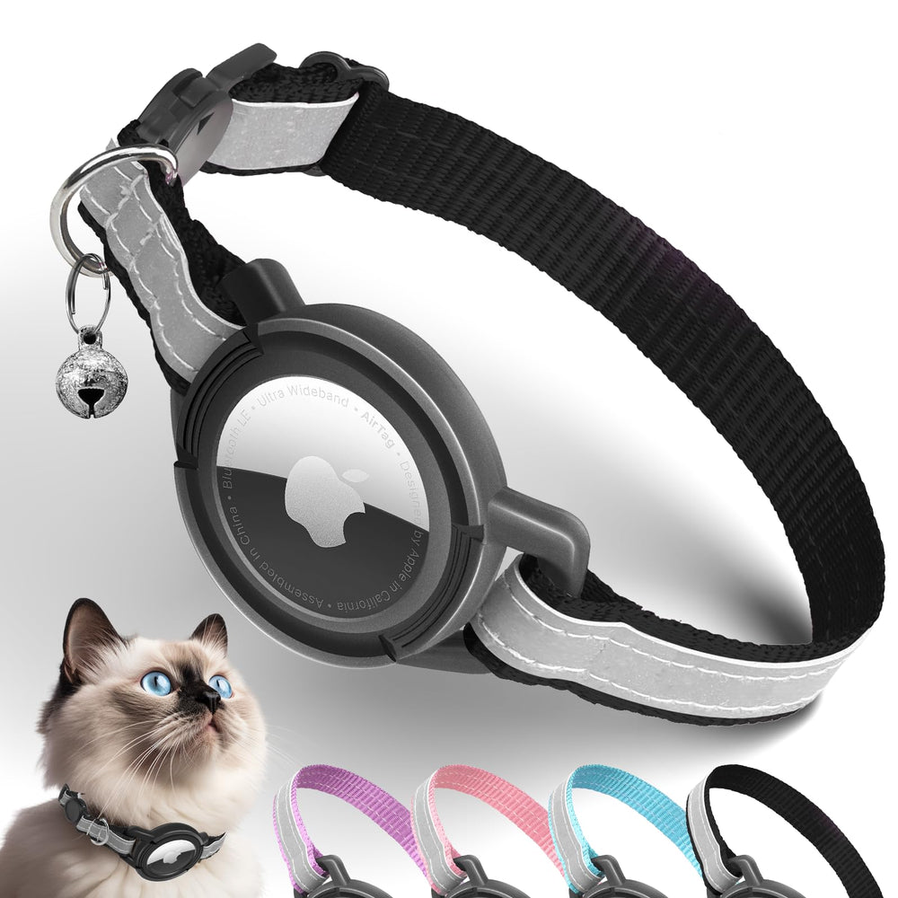 Odokele collar gato con AirTag integrado para seguimiento discreto