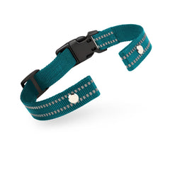 Odokele collar repuesto reflectivo en nylon, ideal para mayor visibilidad nocturna.