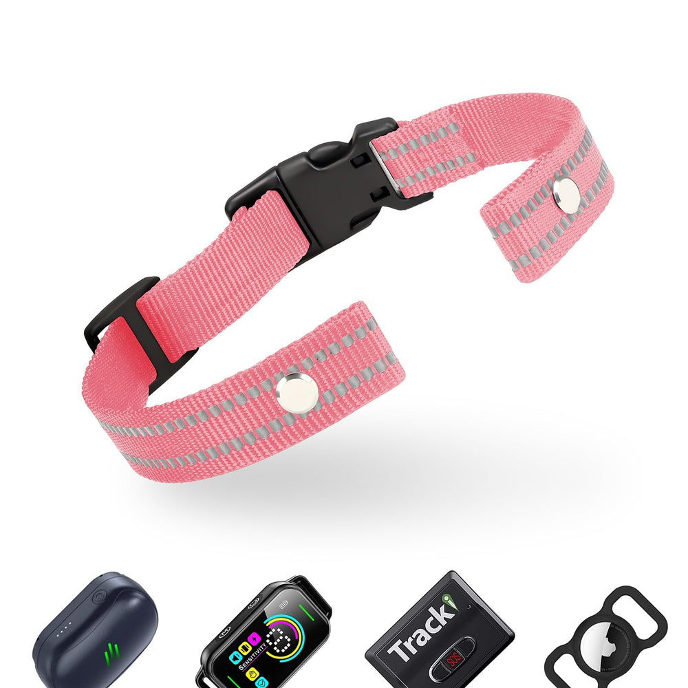 Odokele collar repuesto rosa; ideal para cambios rápidos y seguros.