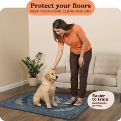 Base impermeable trasera de O'JAY mantiene el suelo seco.