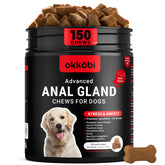 OKKÖBI bocaditos para glándulas anales en envase, posible alivio digestivo para perros
