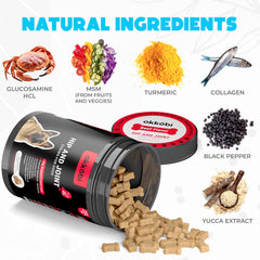 OKKÖBI Glucosamina HCL ingredientes naturales y activos