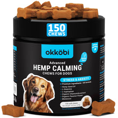 OKKÖBI masticables relajantes para perros, envase práctico para el día a día.