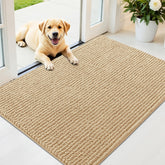 OLANLY alfombra puerta perros patas polvorientas: absorbe humedad y mantiene piso limpio.