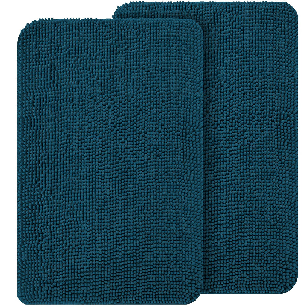 OLANLY tapete puerta perro 2 piezas 24x16, absorbe humedad y suciedad en la entrada.