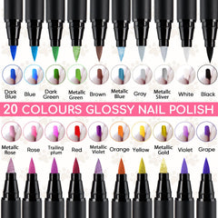 OLINGYOU: esmalte para uñas de perro en colores mate brillantes.