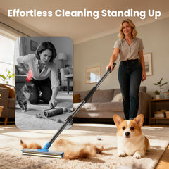 Ollapet 4 en 1 Cepillo manual para muebles, elimina pelos y polvo rápidamente.