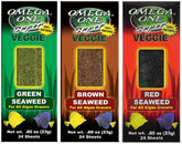 Omega One Super Veggie alga verde con empaque reutilizable para frescura