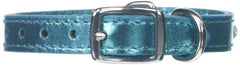 OmniPet collar de cuero con cristales, ideal para lucir elegante en paseos.