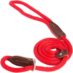 OmniPet Leather Brothers 3603-RD, correa roja, ideal para paseos seguros y cómodos.