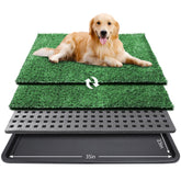 Ondware alfombrilla de hierba artificial para perros, superficie realista ideal para entrenamiento en casa