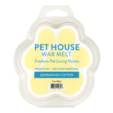 One Fur All Pet House, pastillas de cera de soja algodon lavado al sol, aroma suave.